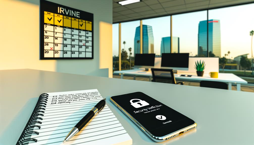 irvine verifier scheduling system